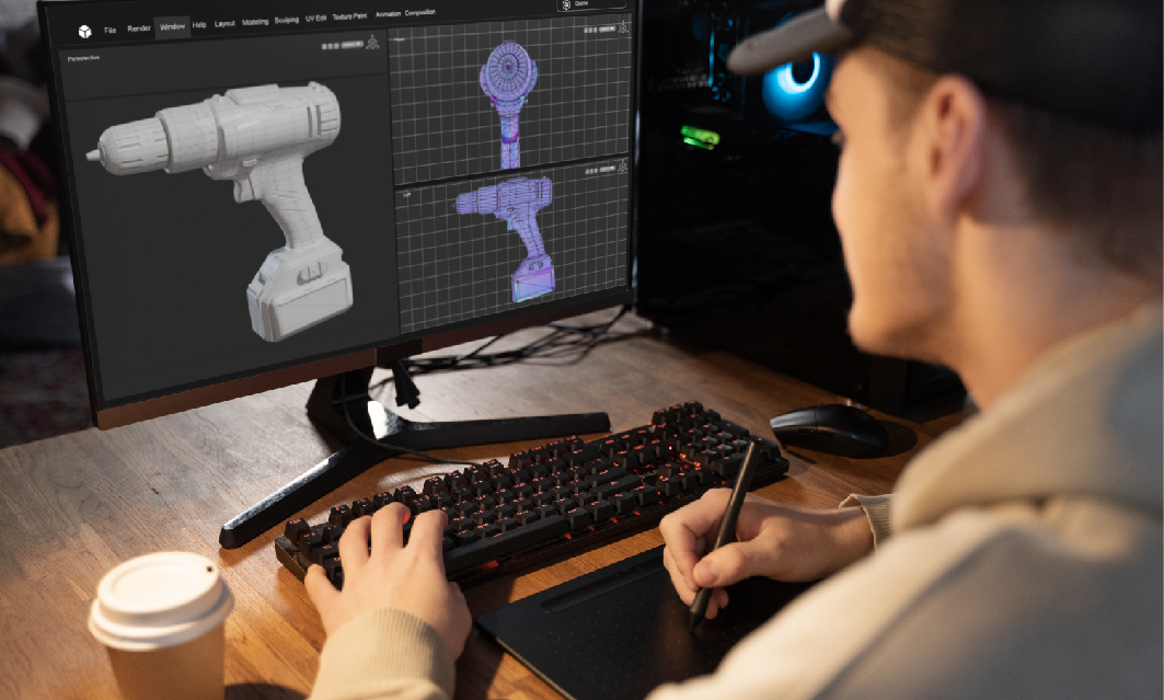 2D & 3D Asset Creation